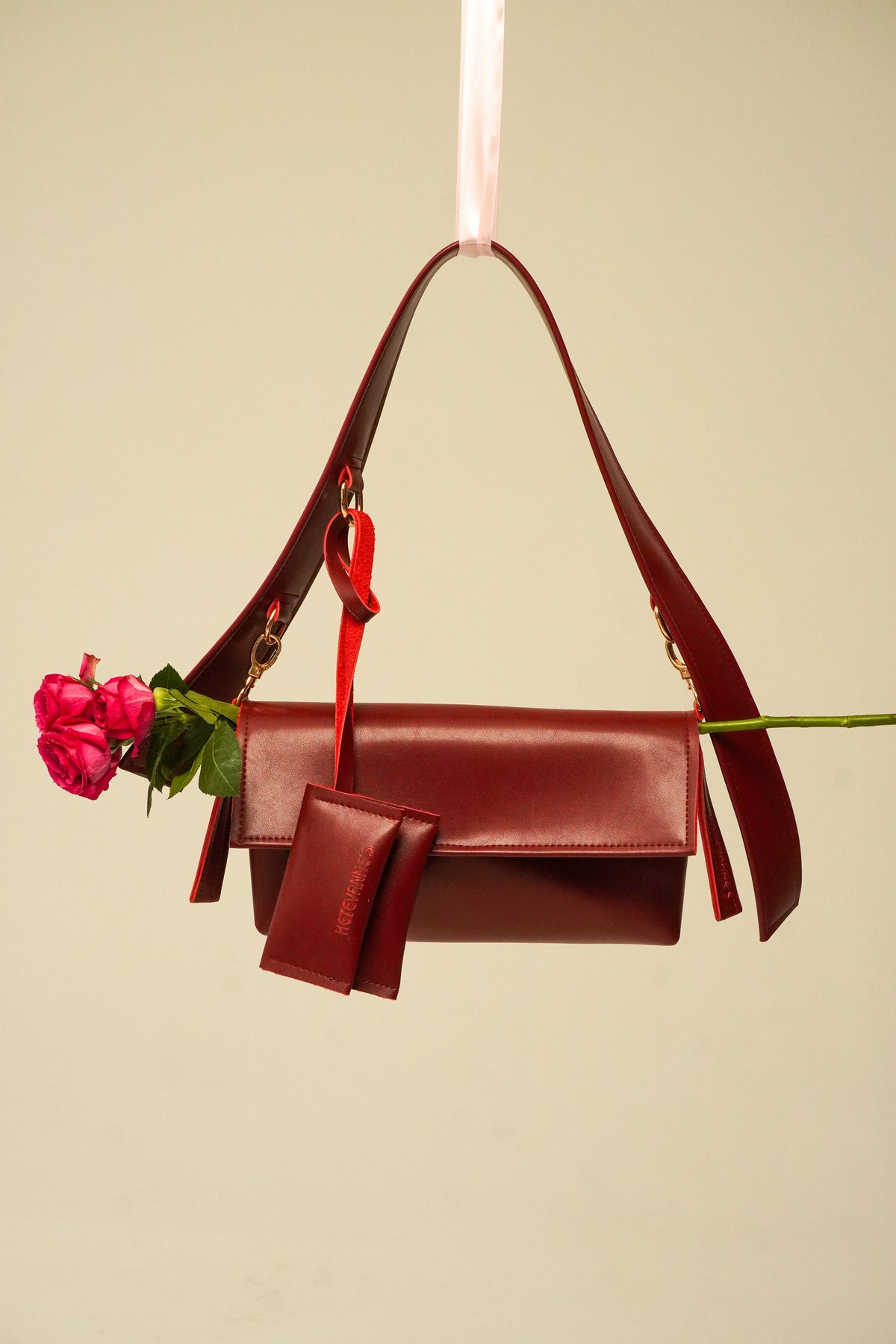 Bag mini burgundy