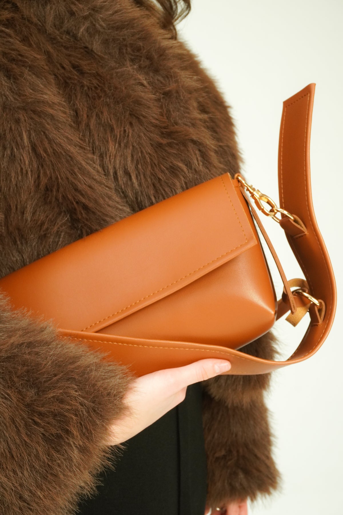 Mini bag, light brown